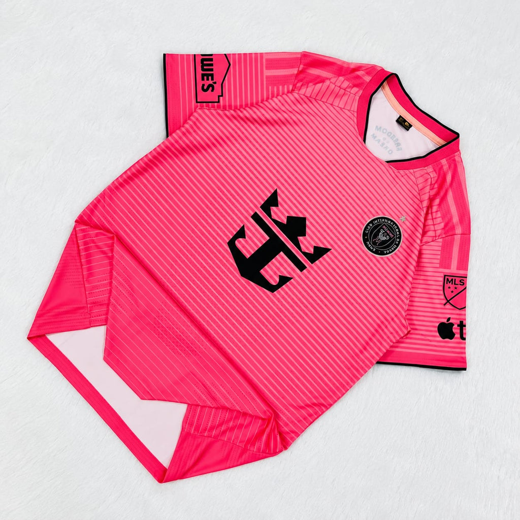 Inter Miami CF pink Home 2026/27 Messi Embroidery Half Sleeve Kit