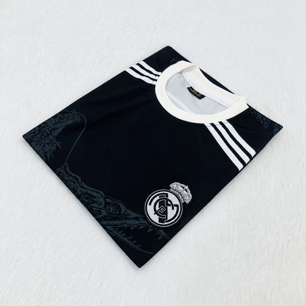 Real Madrid 2014/15 Third Jersey Premium Quality Embroidery Half Sleeve Kit