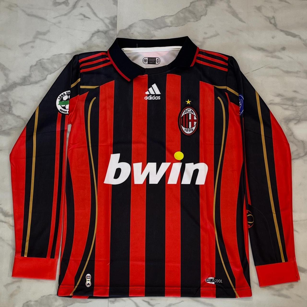 AC MILAN Polo Maldini Full Sleeve Retro