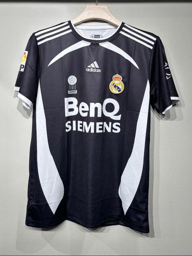 REAL MADRID 2006/2007 RETRO KIT EMBROIDORY