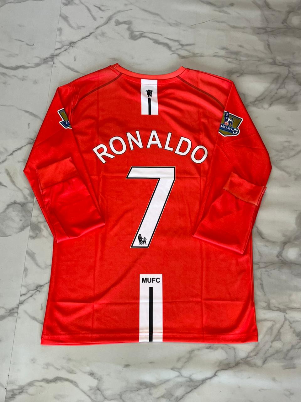 AIG UNITED Ronaldo 2008 Full Sleeve Retro