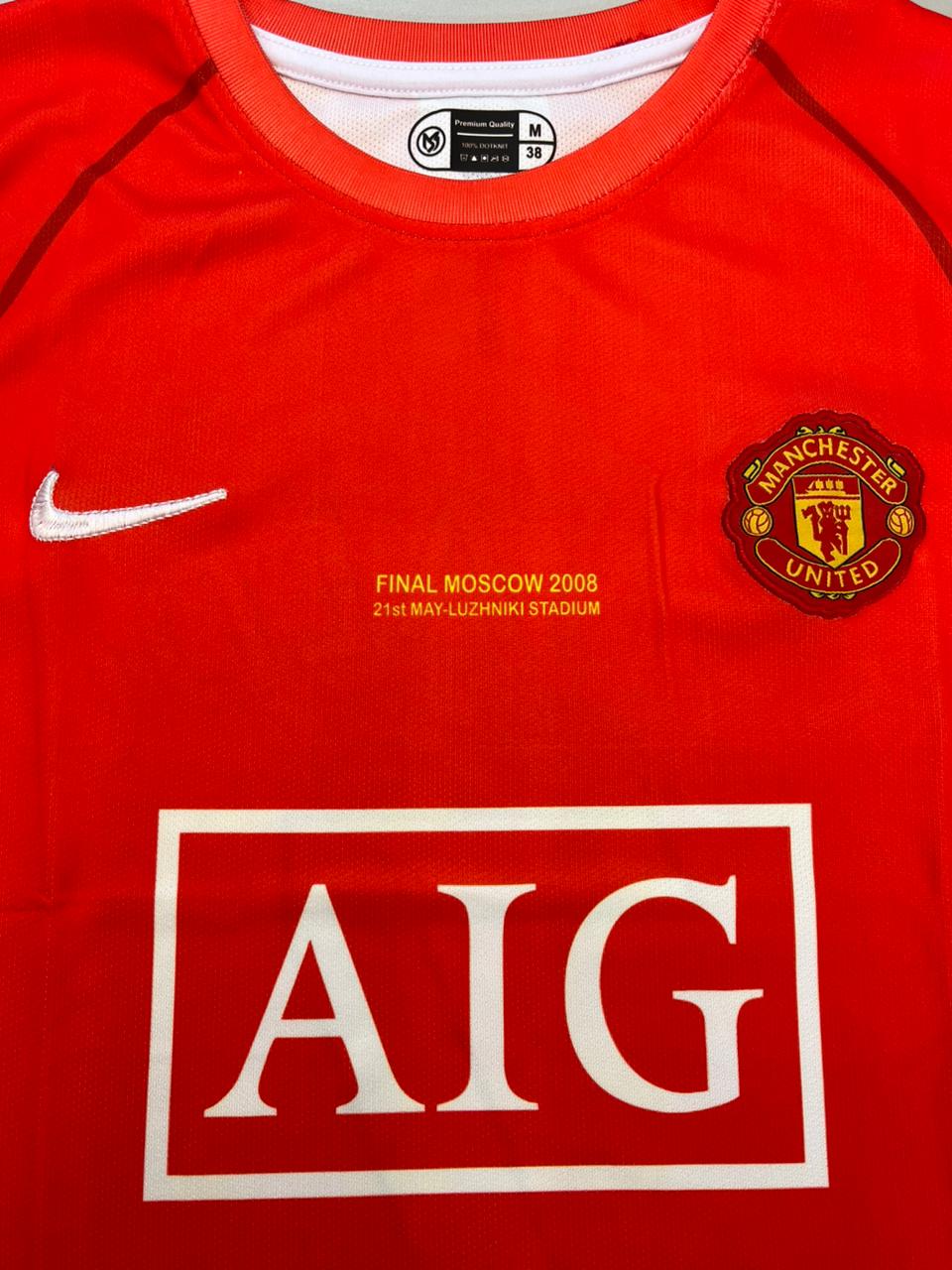 AIG UNITED Ronaldo 2008 Full Sleeve Retro