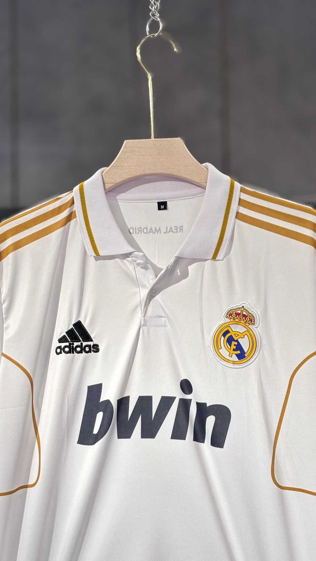 REAL MADRID RONALDO 2011-12 HOME EMBROIDERY FIVE SLEEV
