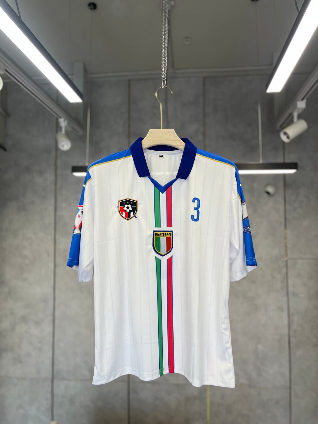 ITALIA POLO MALDINI EMBROIDERY FIVE SLEEV
