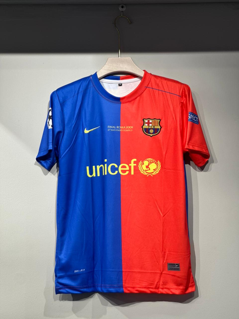 BARCELONA 2009 HOME HALF EMBROIDERY