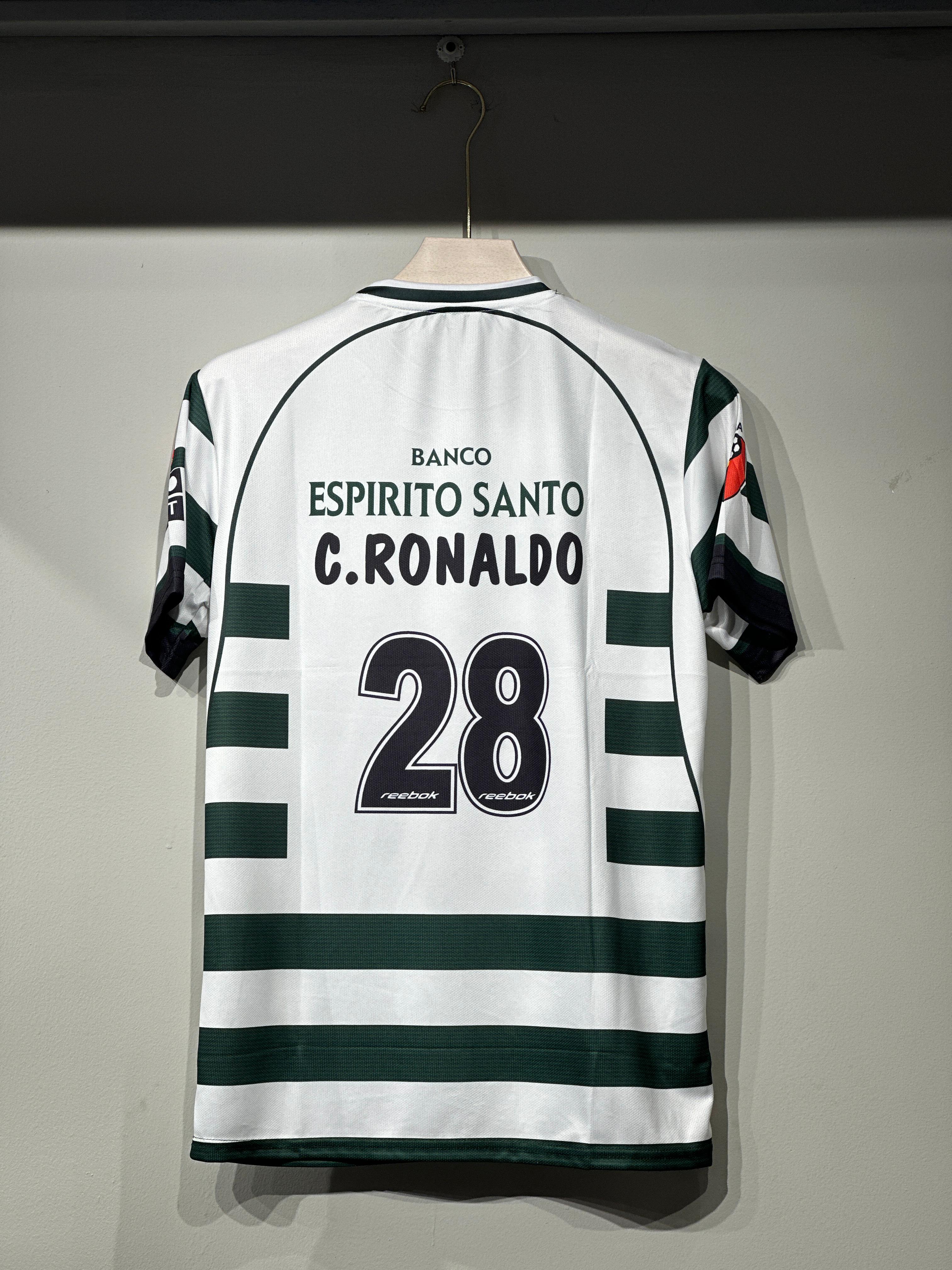 SPORTING RONALDO EMBROIDERY HALF SLEEVE🔥🔥