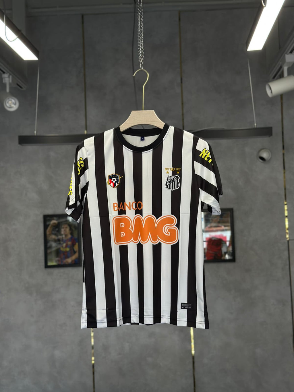 SANTOS NEYMAR 2012/2013 EMBROIDERY NORMAL SLEEVE PREMIUM QUALITY AWAY KIT