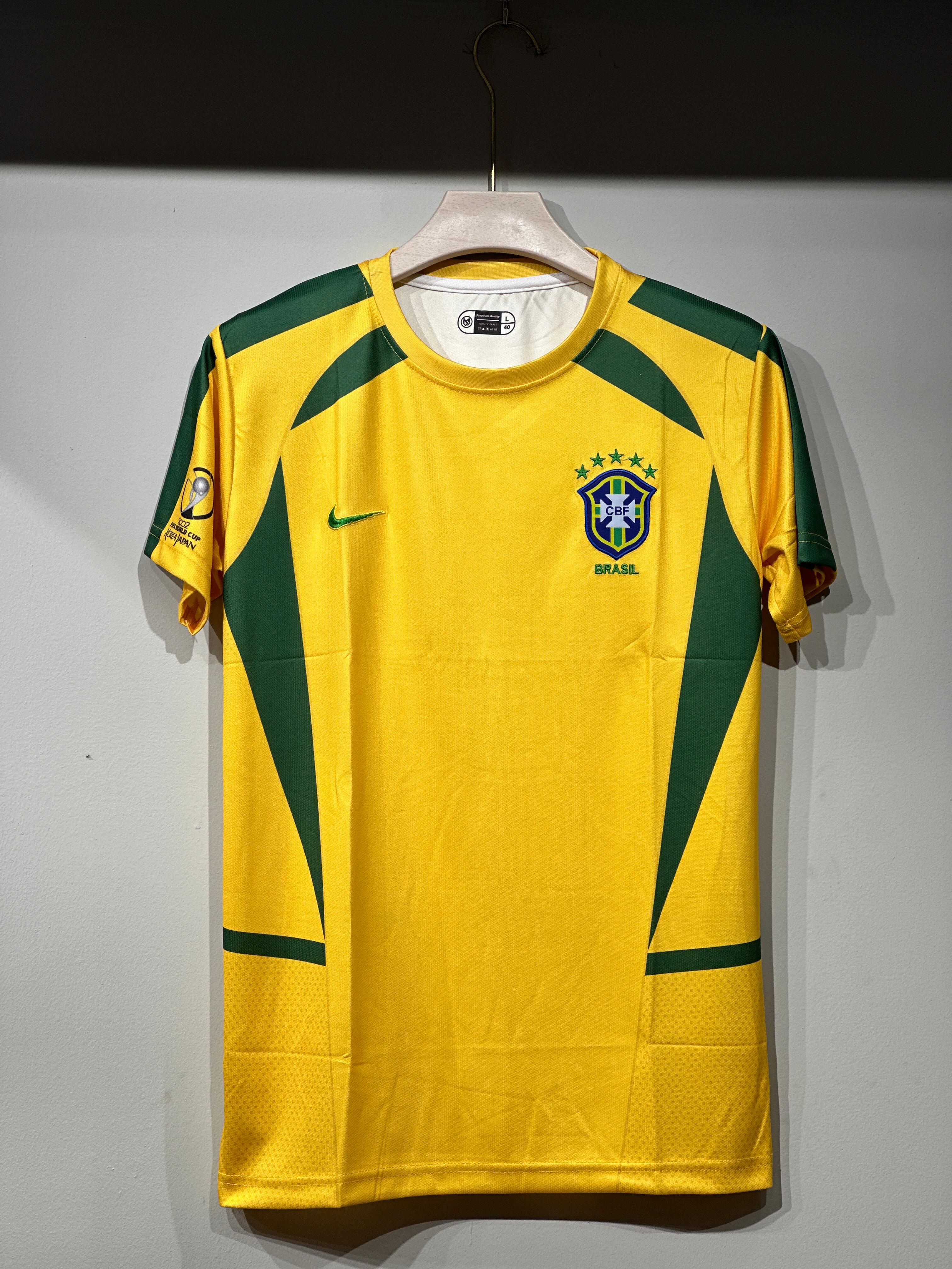 BRAZIL RONALDO 9 EMBROIDERY HALF SLEEVE🔥🔥