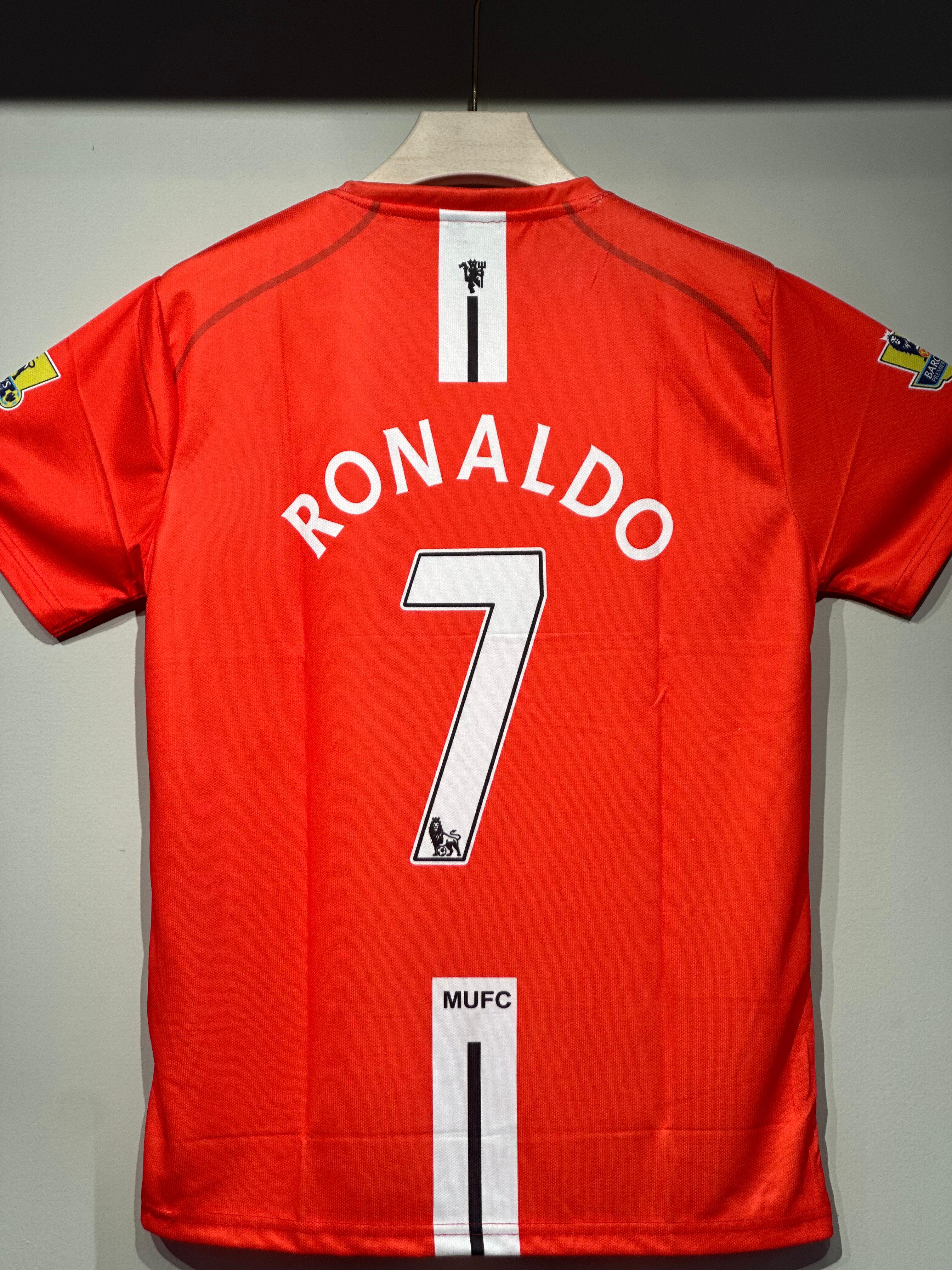 UNITED AIG 2008 HALF EMBROIDERY RONALDO