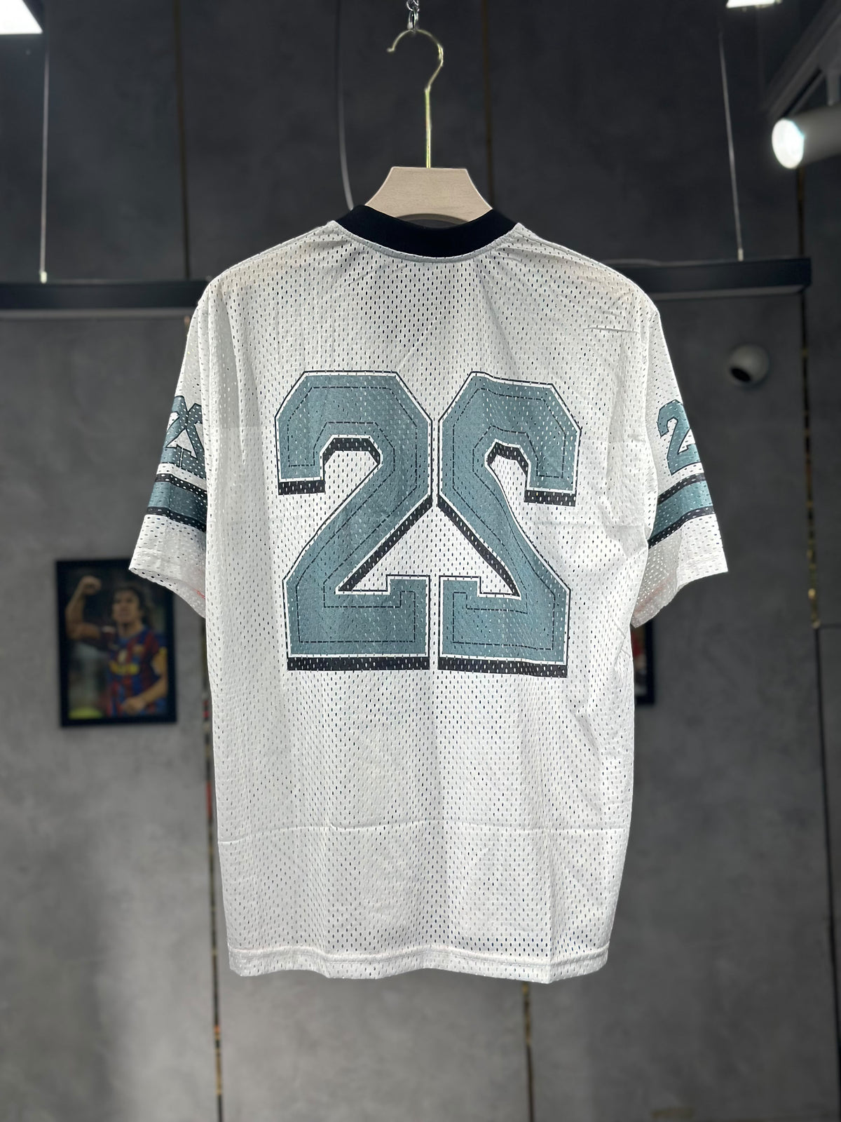 DOT MESH IMPORTED ITEM FIVE SLEEVE