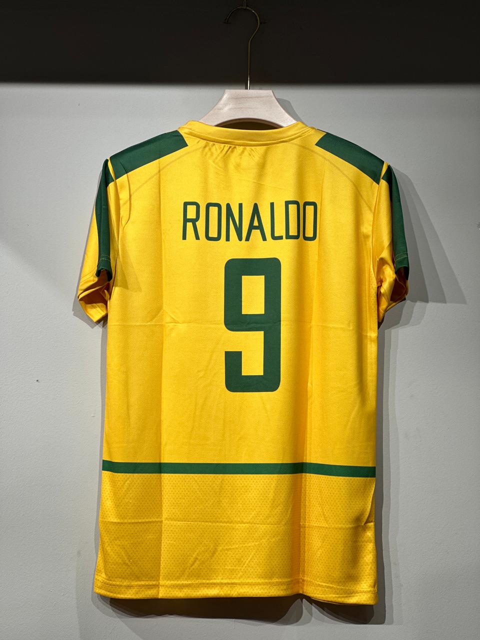 BRAZIL RONALDO 9 EMBROIDERY HALF SLEEVE🔥🔥