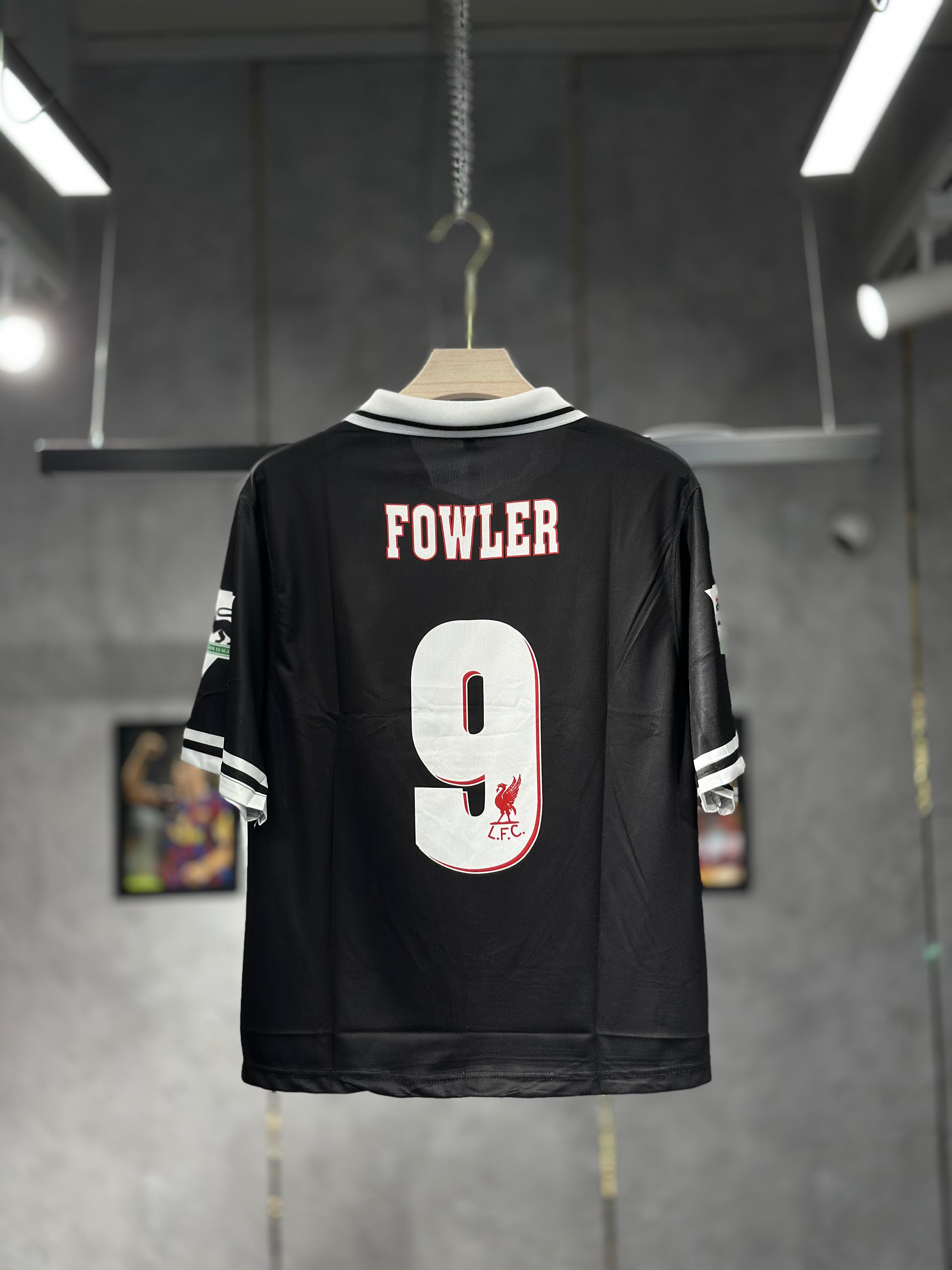 LIVERPOOL FOWLER 1996/97 AWAY POLO FIVE SLEEVE PREMIUM QUALITY KIT