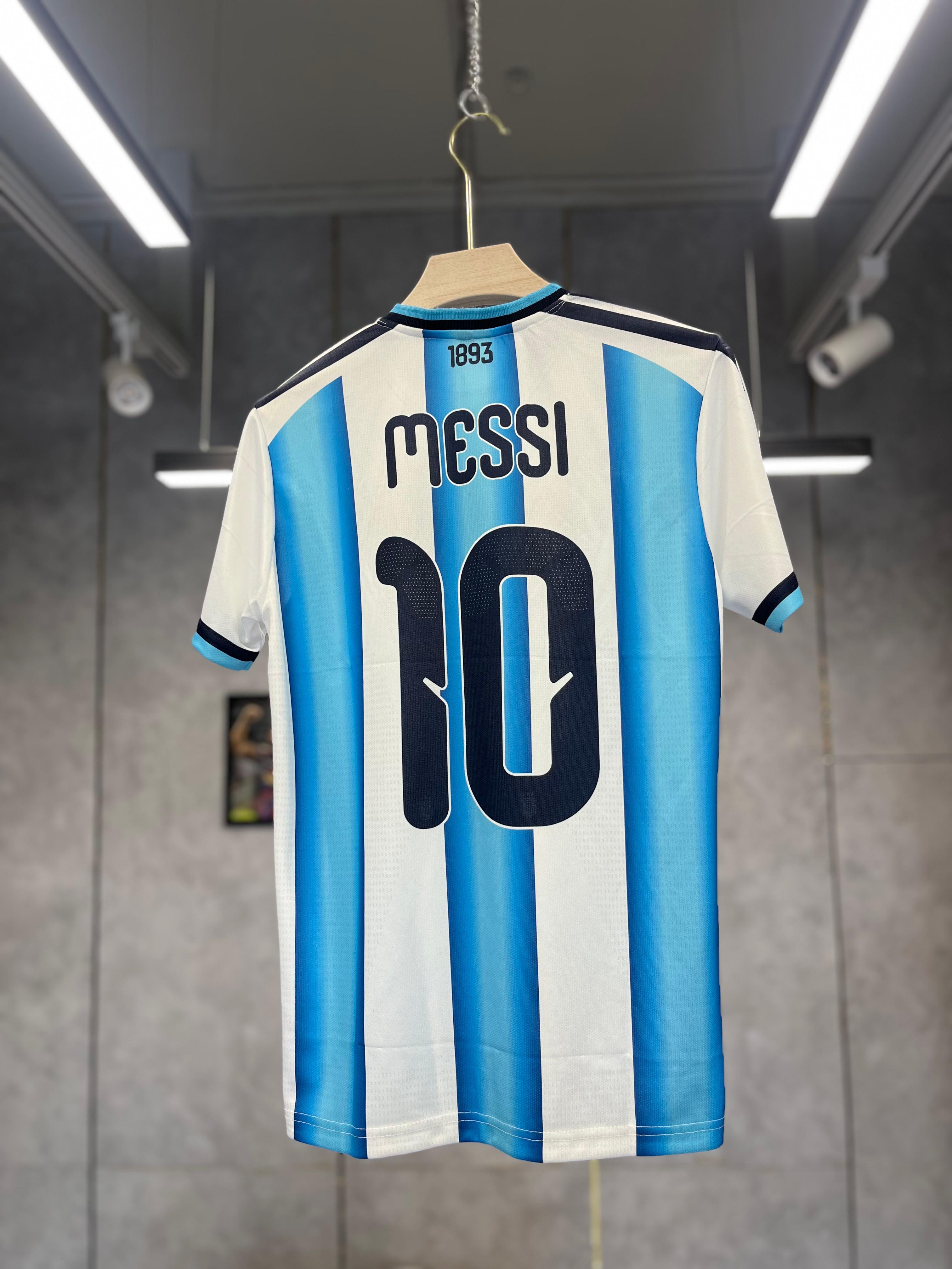 ARGENTINA 2025-26 HOME MESSI PREMIUM QUALITY EMBROIDERY KIT