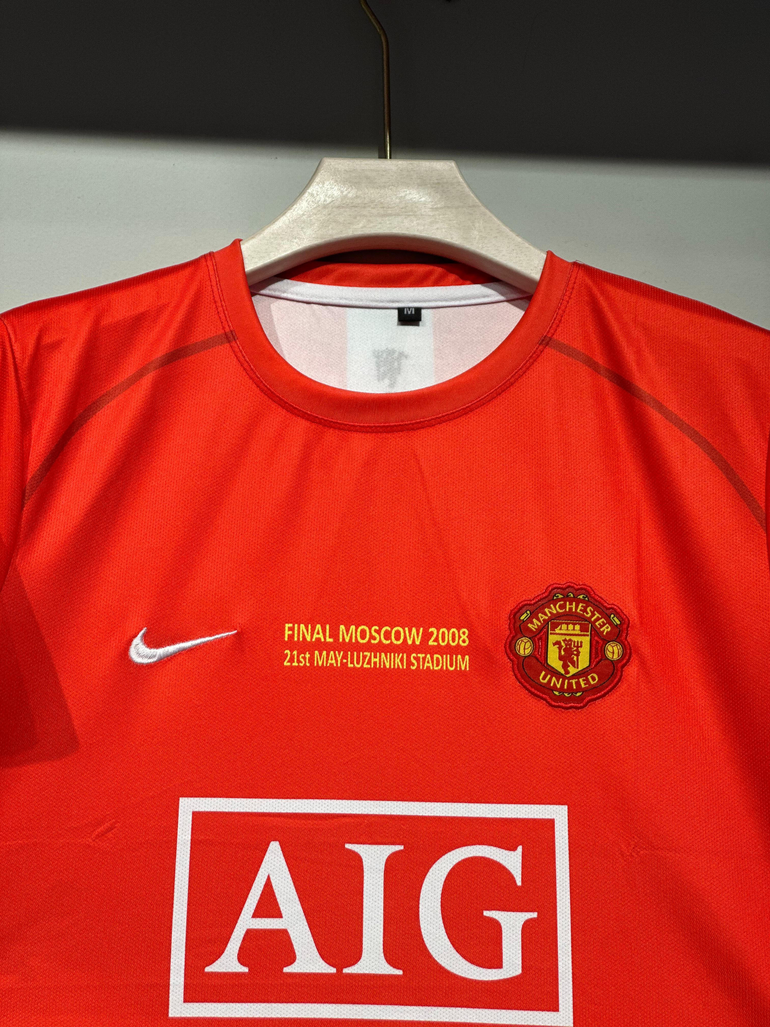 UNITED AIG 2008 HALF EMBROIDERY RONALDO