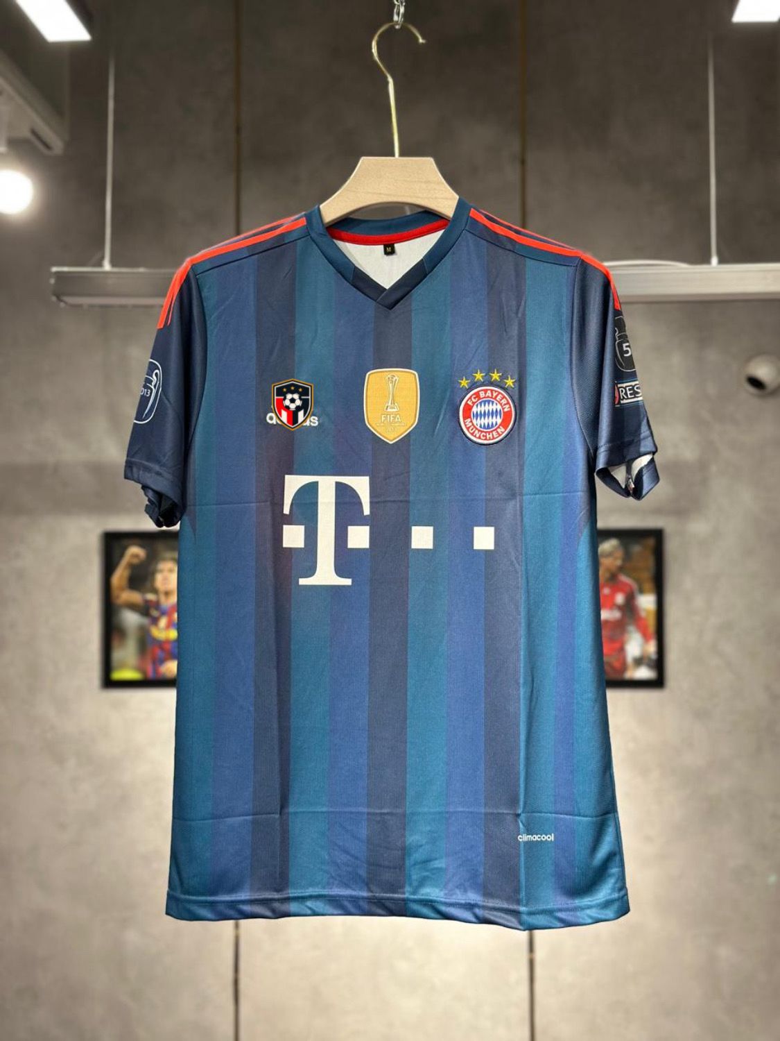 FC BAYERN MUNICH 2013-2014 THIRD KIT EMBROIDERY PREMIUM QUALITY NORMAL SLEEV JERSEY