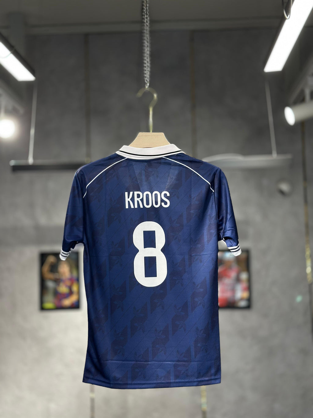 REAL MADRID KROOS 1998/99 THIRD KIT POLO EMBROIDERY PREMIUM QUALITY NORMAL SLEEV