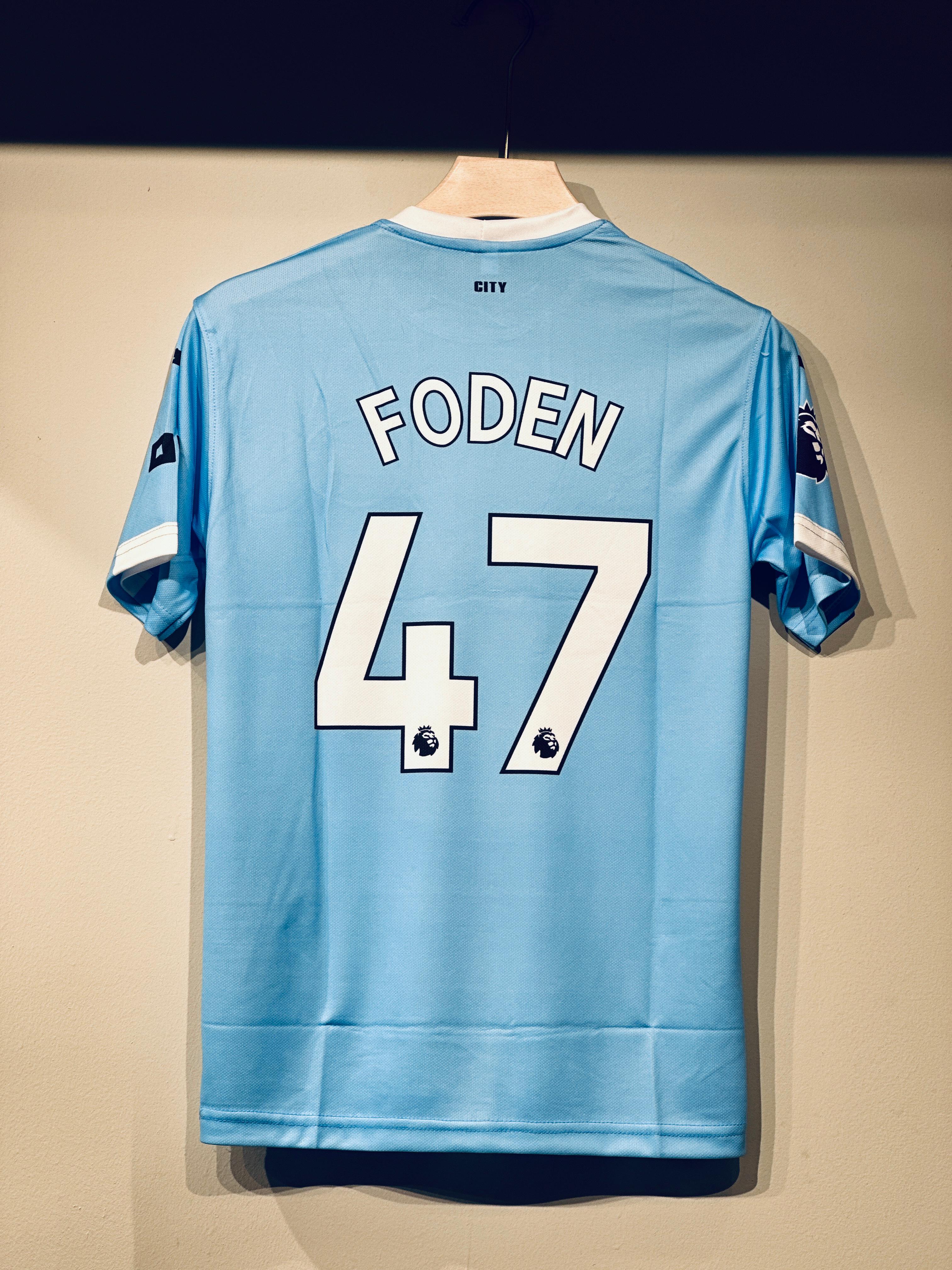 MANCHESTER CITY EMBROIDERY FODEN 2025/26 KIT🔥
