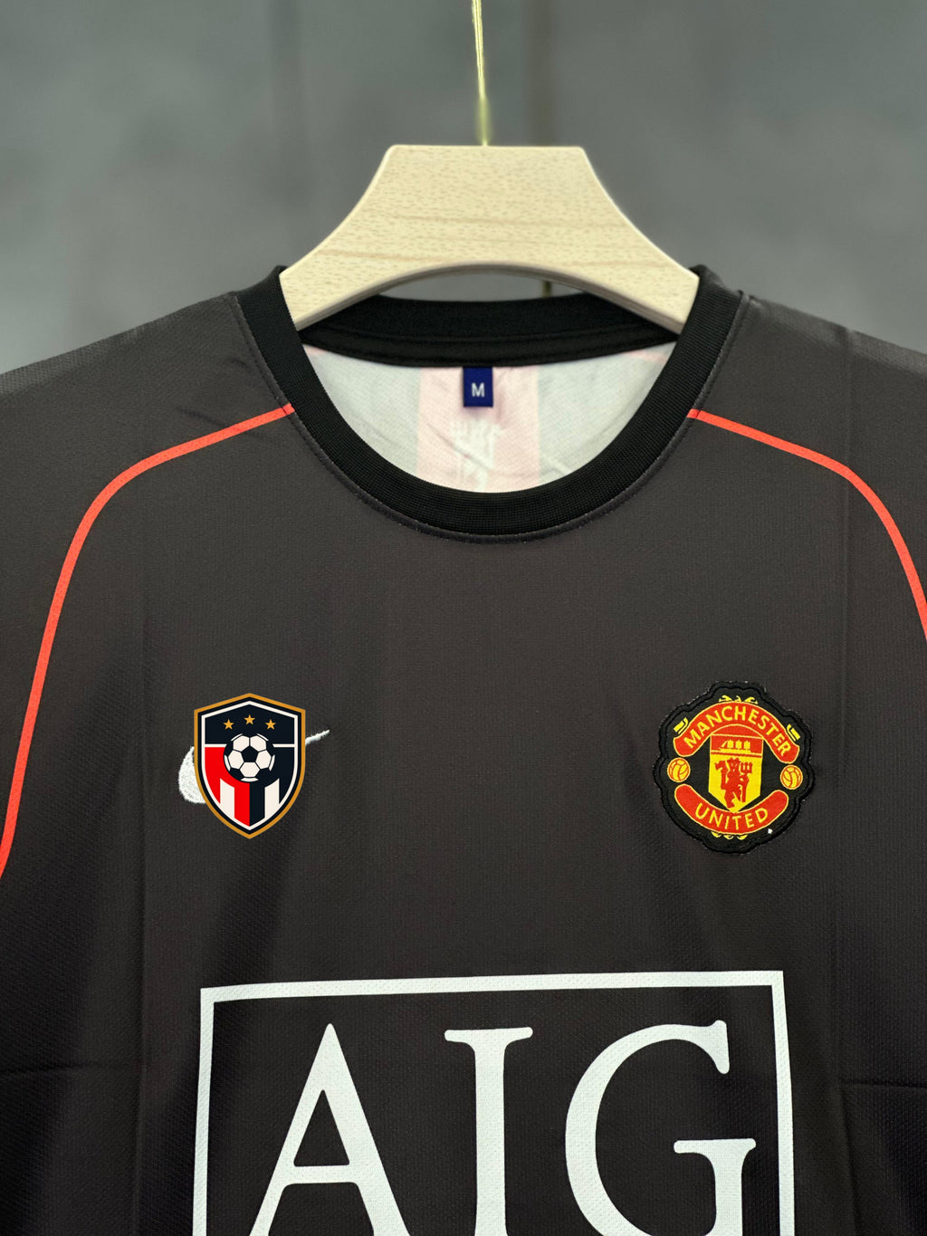 MANCHESTER UNITED RONALDO 2007/08 AWAY EMBROIDERY NORMAL SLEEVE PREMIUM QUALITY KIT