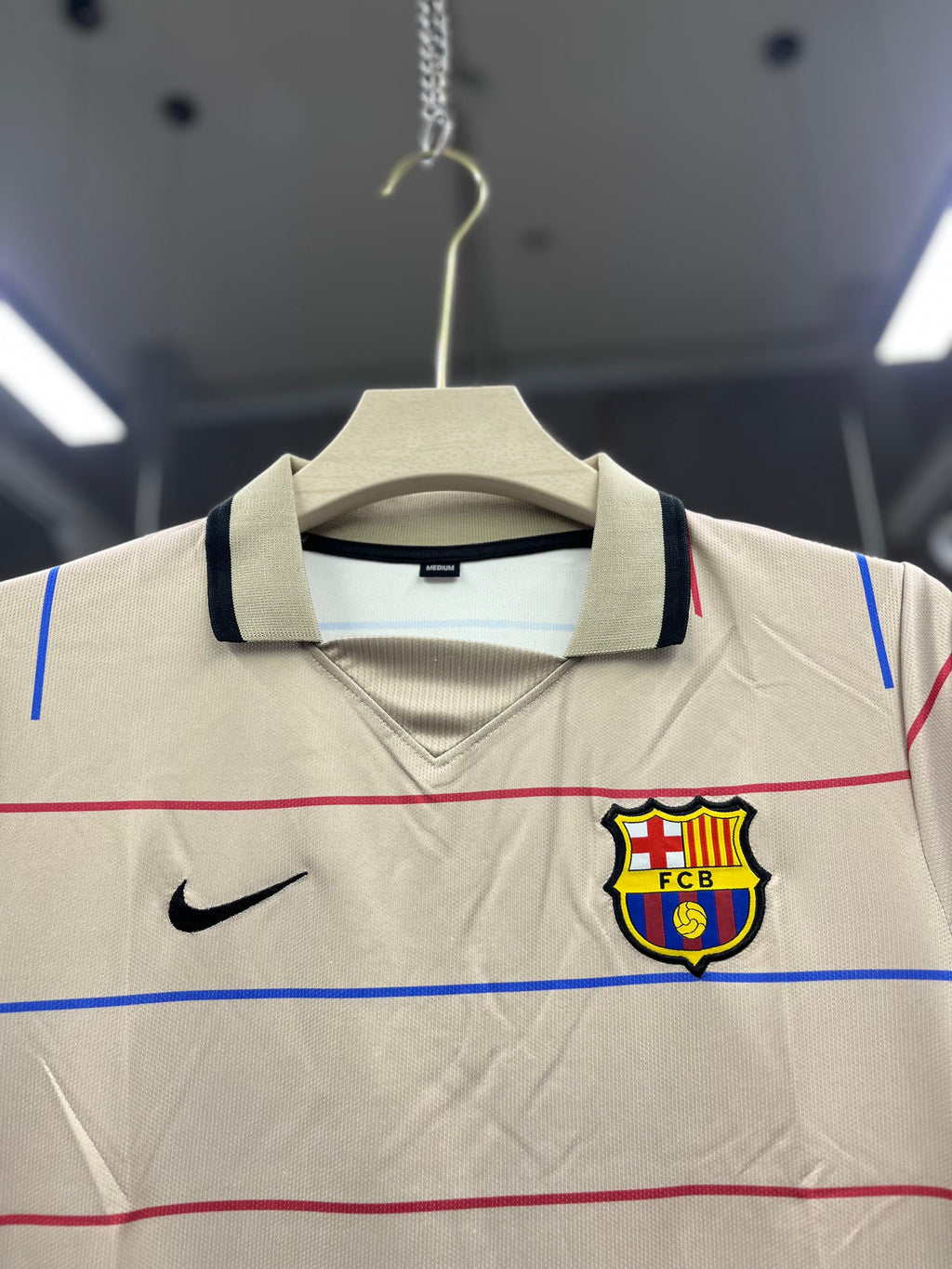 FC BARCELONA MESSI 30 2004-2005 POLO PREMIUM QUALITY EMBROIDERY