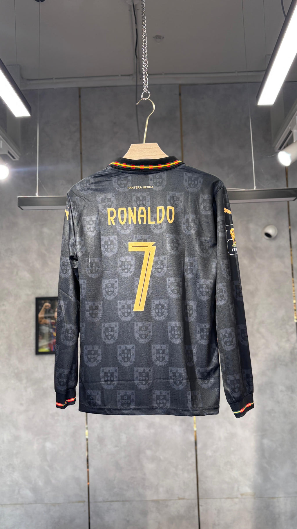 PORTUGAL 2026 AWAY POLO EMBROIDERY RONALDO FULL SLEEVE