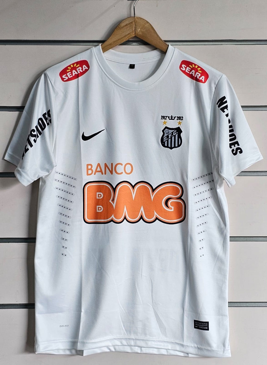 NEYMAR RETRO SANTOS HALF SLEEVE PREMIUM QUALITY🔥🔥