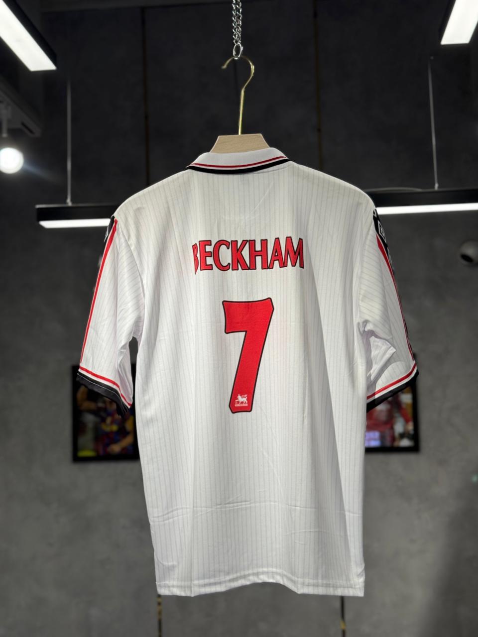 UNITED BECKHAM EMBROIDERY POLO FIVE SLEEV