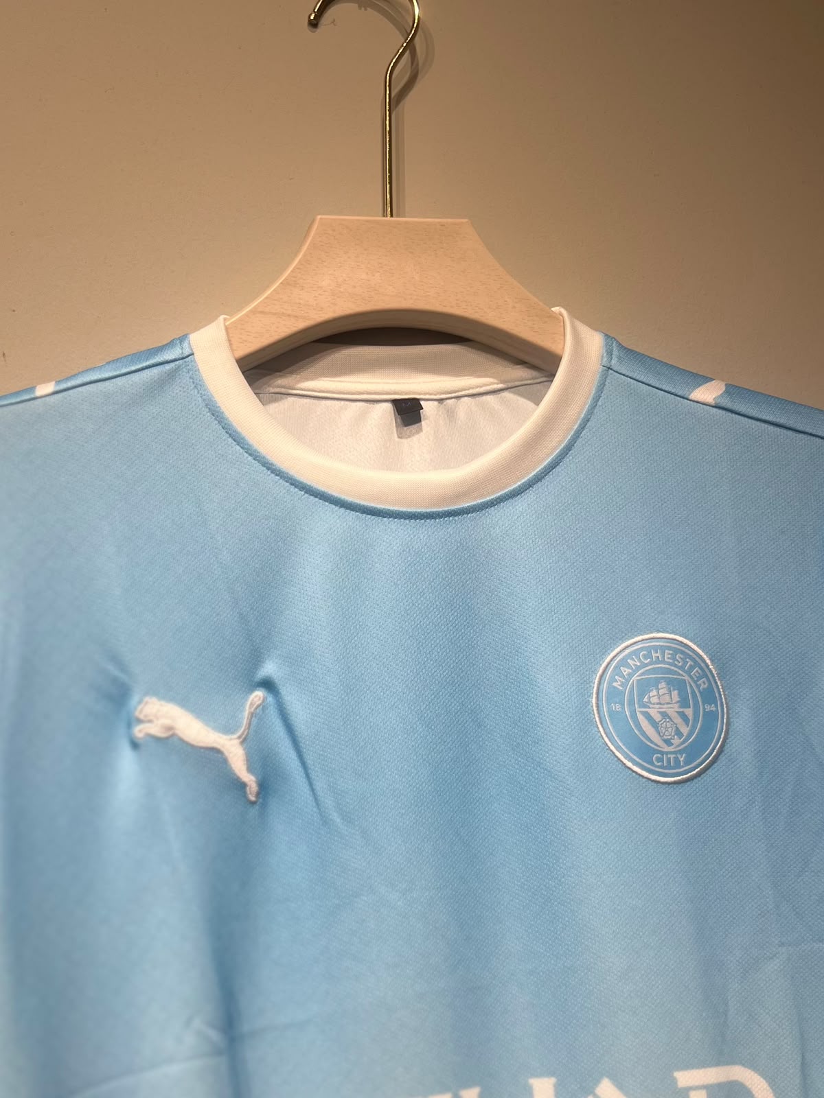 MANCHESTER CITY HAALAND 26/27 HOME KIT EMBROIDERY PREMIUM QUALITY KIT