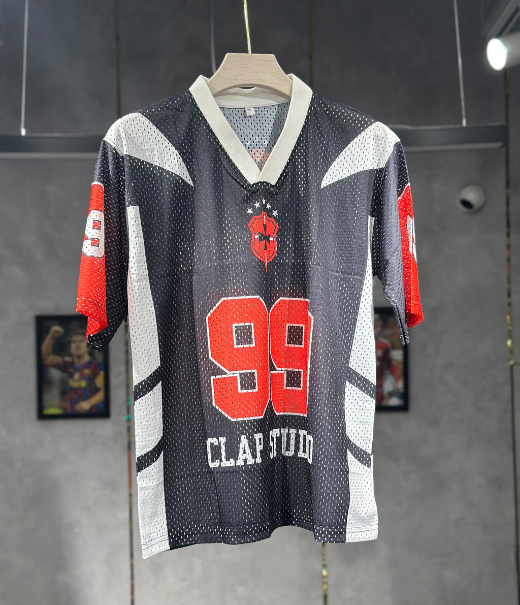 DOT MESH IMPORTED ITEM FIVE SLEEVE
