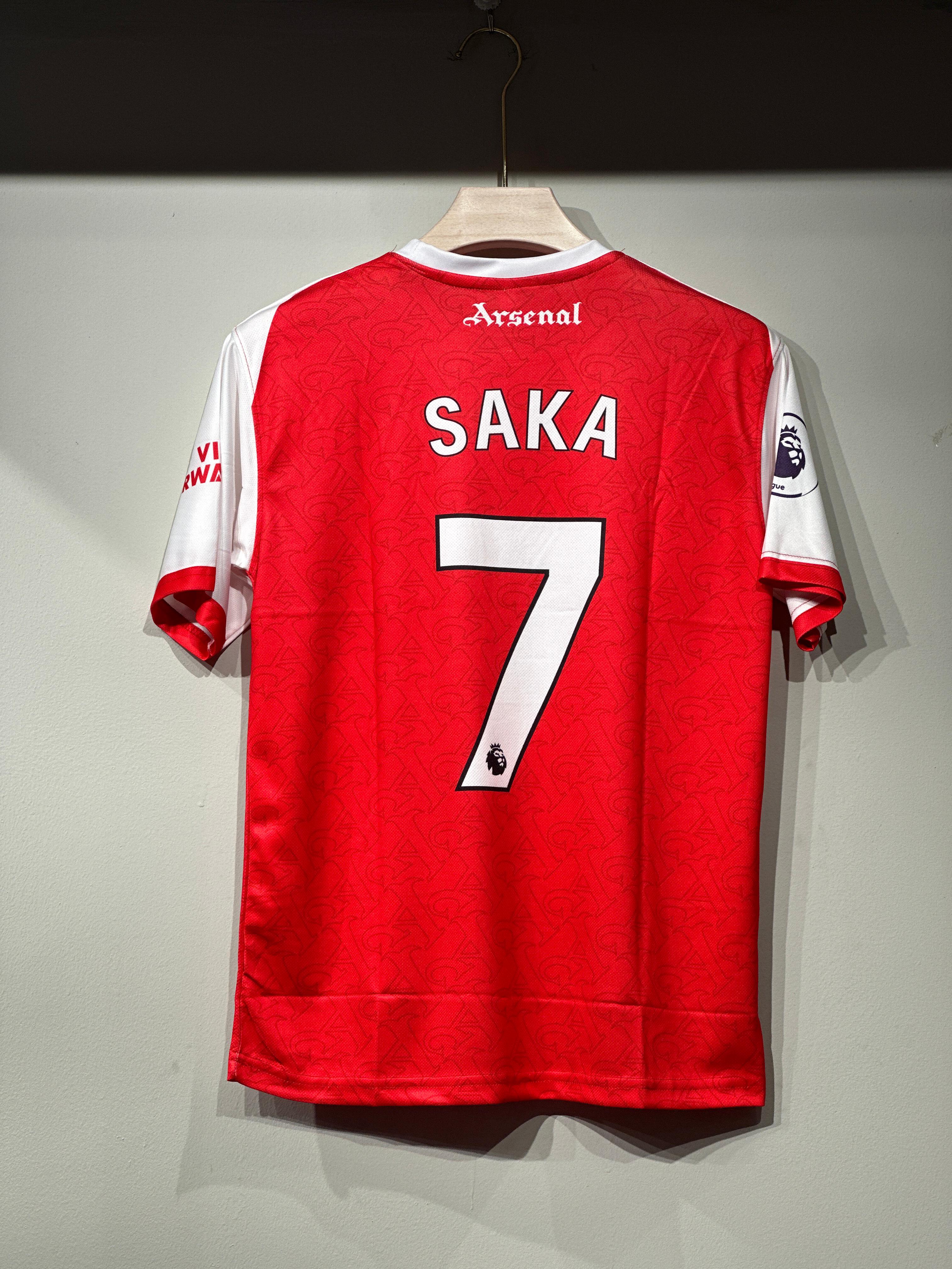 ARSENAL SAKA EMBROIDERY HOME 2025/26 KIT