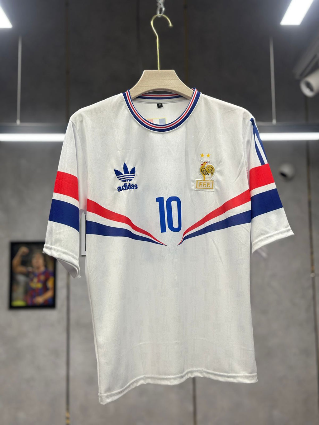 FRANCE ZIDANE EMBROIDERY FIVE SLEEVE 🔥