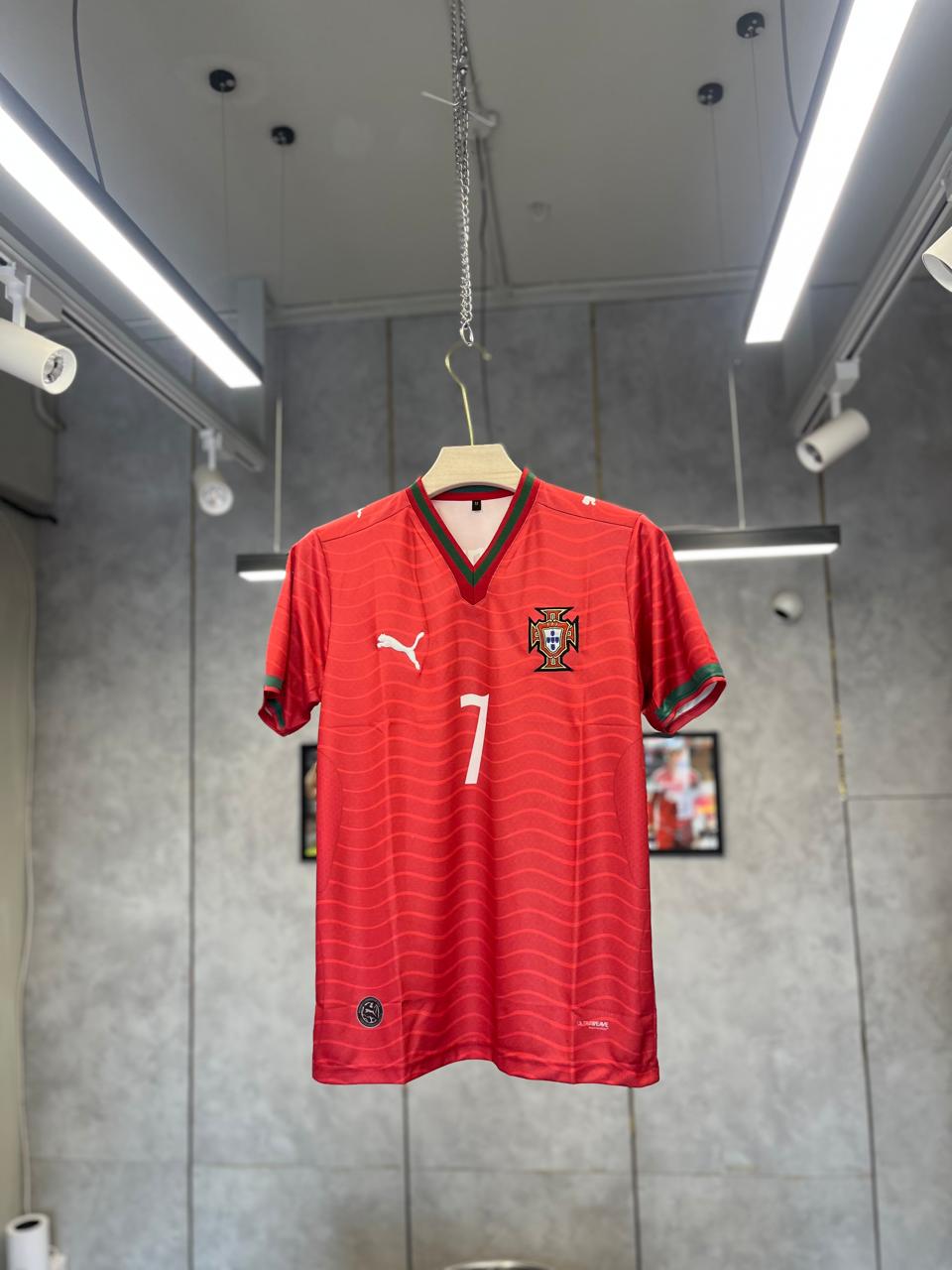 PORTUGAL HOME RONALDO 2025-26 EMBROIDERY PREMIUM QUALITY KIT