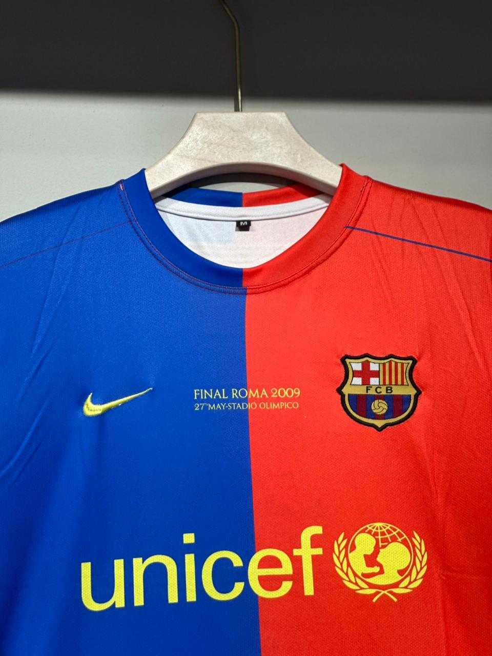 BARCELONA 2009 HOME HALF EMBROIDERY
