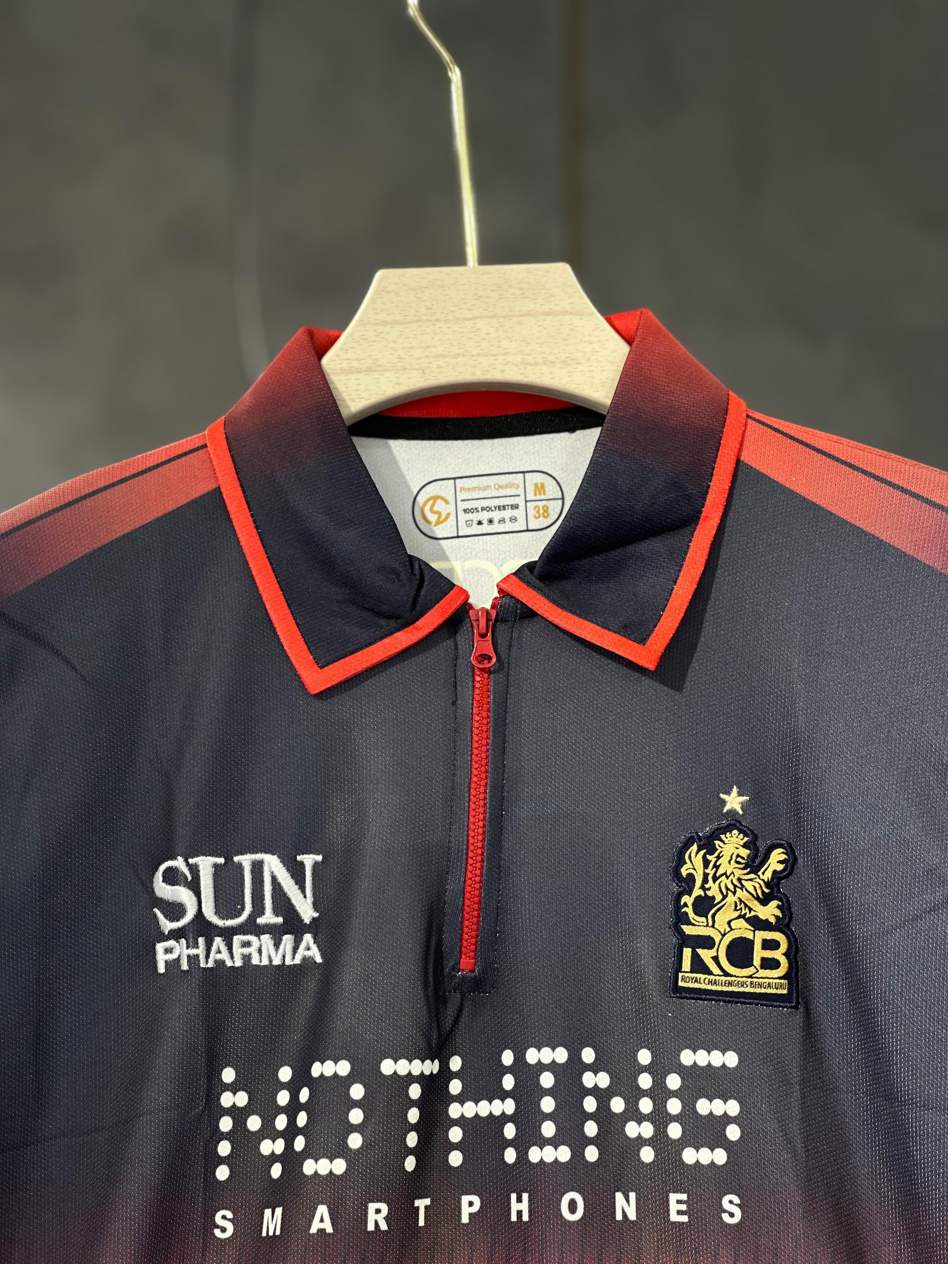 RCB VIRAT EMBROIDERY 2026 IPL FULL SLEEV PREMIUM QUALITY KIT