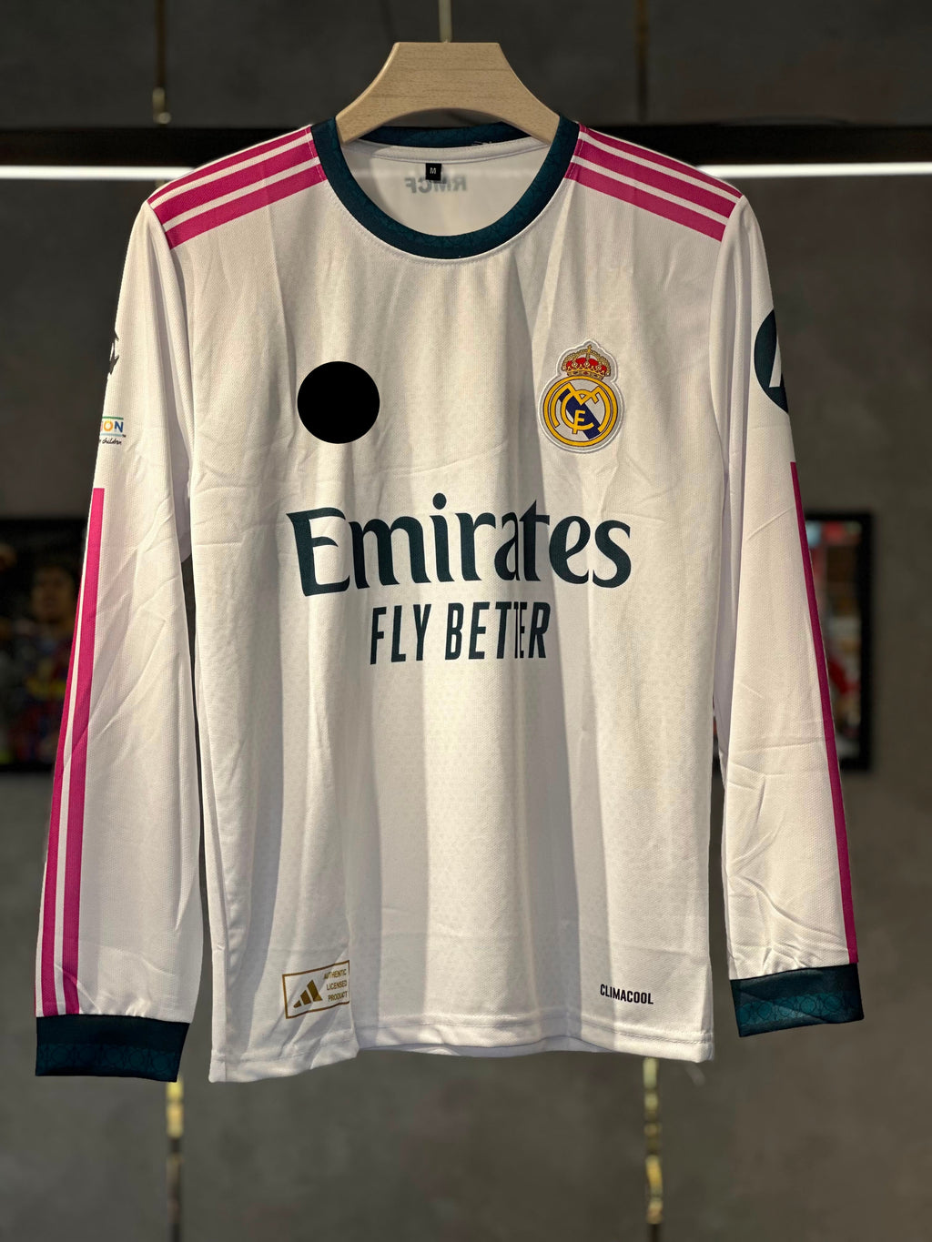 REAL MADRID MBAPPE 26/27 HOME FULL SLEEVE EMBROIDERY PREMIUM QUALITY KIT