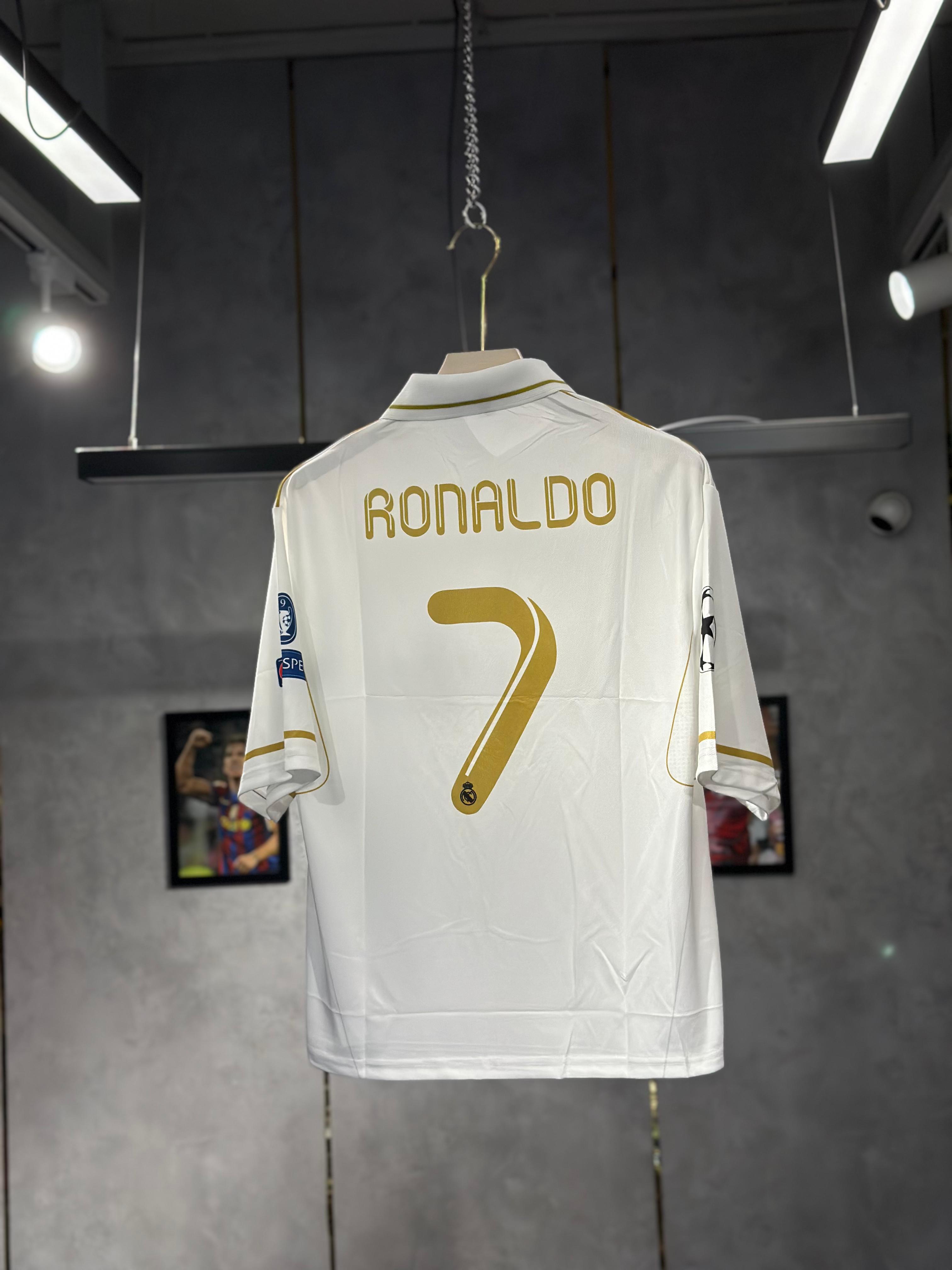 REAL MADRID RONALDO 2009-10 HOME FIVE SLEEV FULL SUBLIMATIONPREMIUM QUALITY KIT