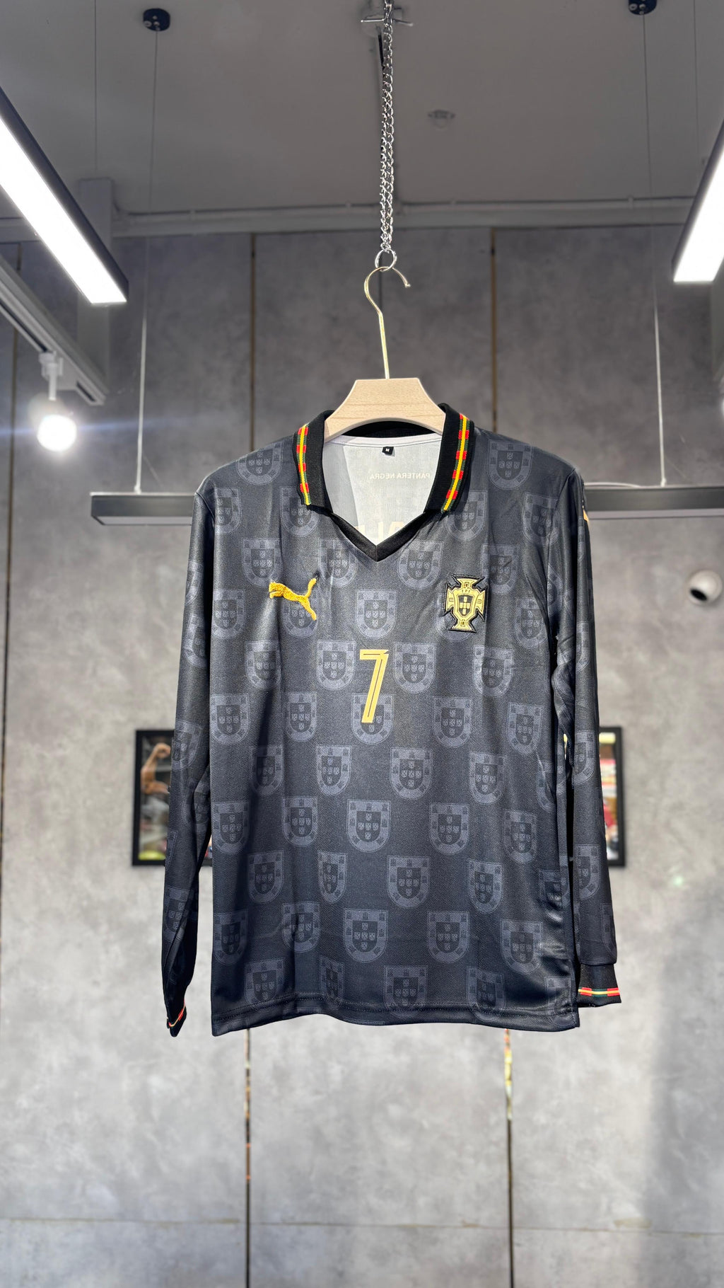 PORTUGAL 2026 AWAY POLO EMBROIDERY RONALDO FULL SLEEVE