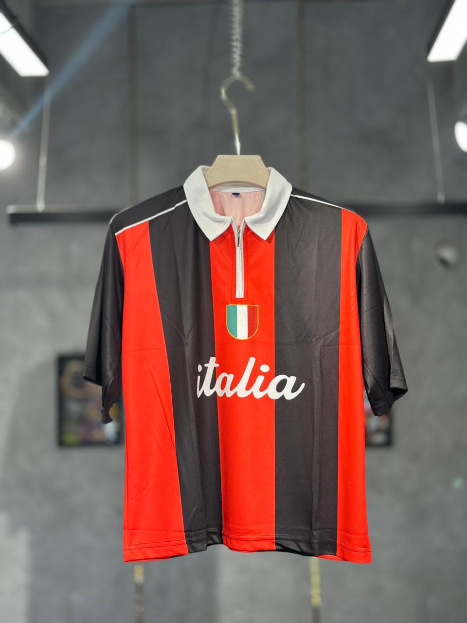 ITALY VINTAGE STRIPED POLO KIT FIVE SLEEVE PREMIUM QUALITY