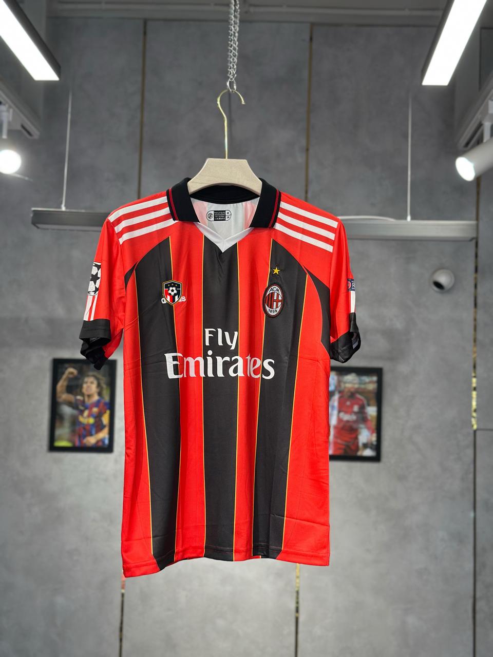 AC MILAN KAKA 2012/13 HOME KIT EMBROIDERY NORMAL SLEEV PREMIUM QUALITY