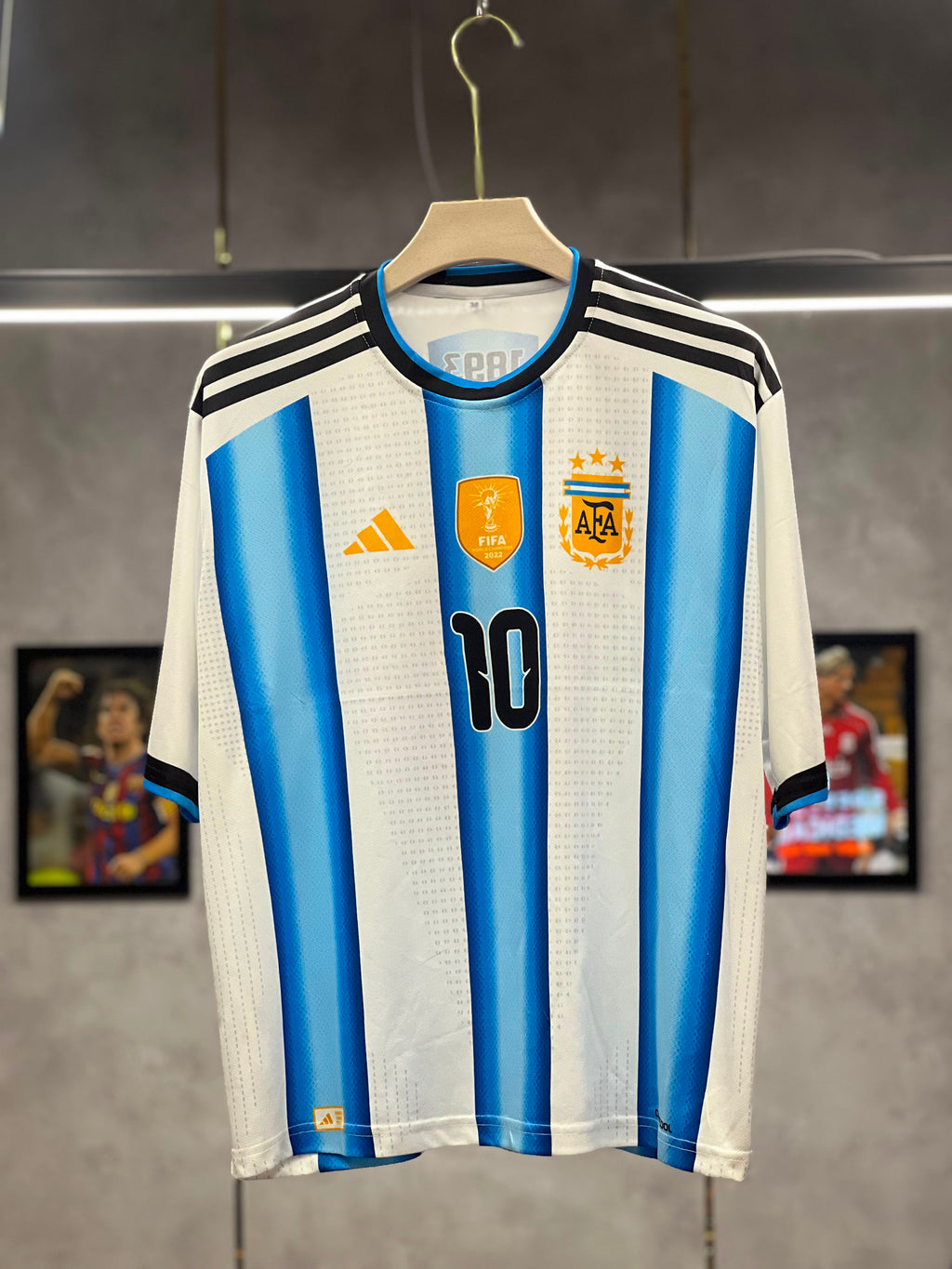 ARGENTINA 2026 WORLD CUP MESSI EDITION FIVE SLEEVE PREMIUM QUALITY KIT