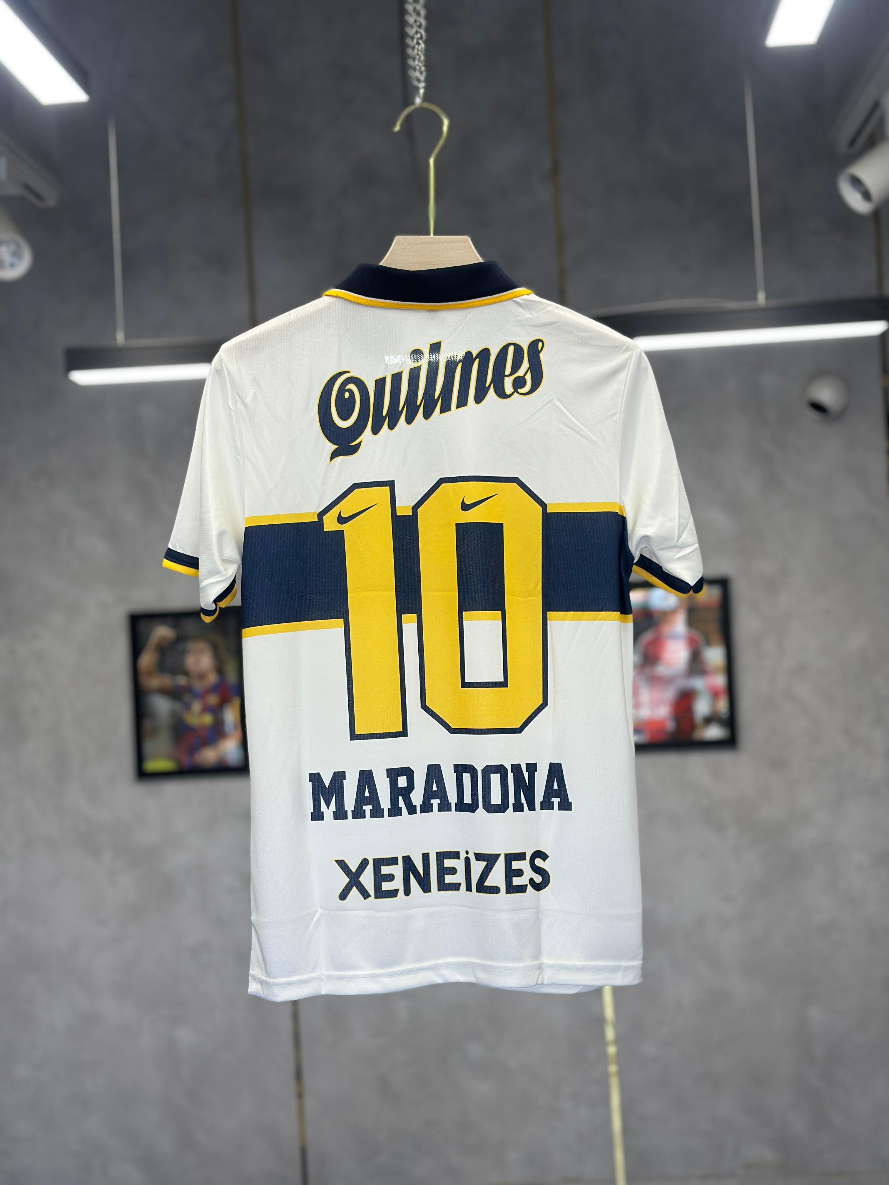 BOCA JUNIOR POLO MARADONA EMBROIDERY PREMIUM QUALITY🔥