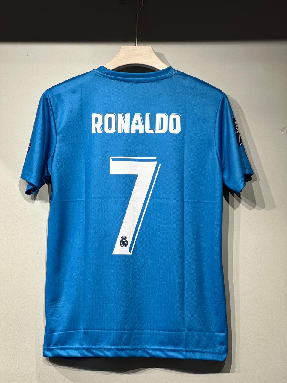 REAL BYCLE EMBROIDERY RONALDO 2017/18 🔥🔥