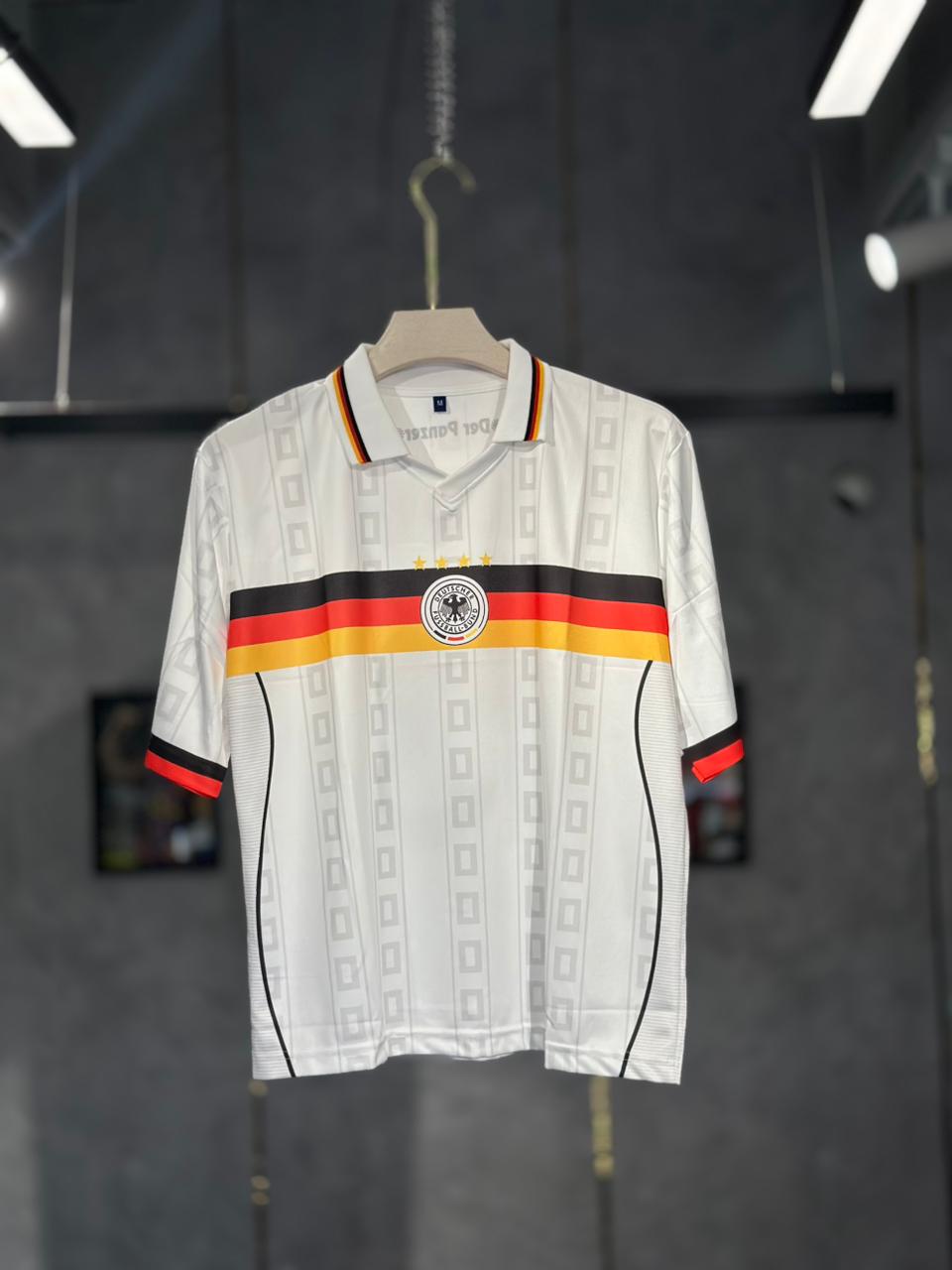 GERMANY 1992/94 HOME KIT BALLACK POLO FIVE SLEEVE PREMIUM QUALITY