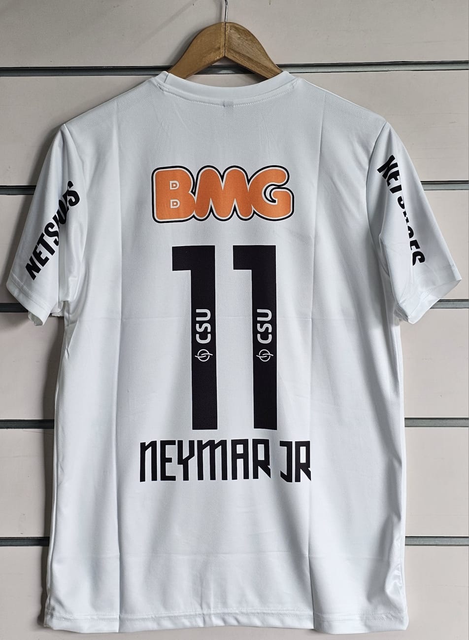 NEYMAR RETRO SANTOS HALF SLEEVE PREMIUM QUALITY🔥🔥