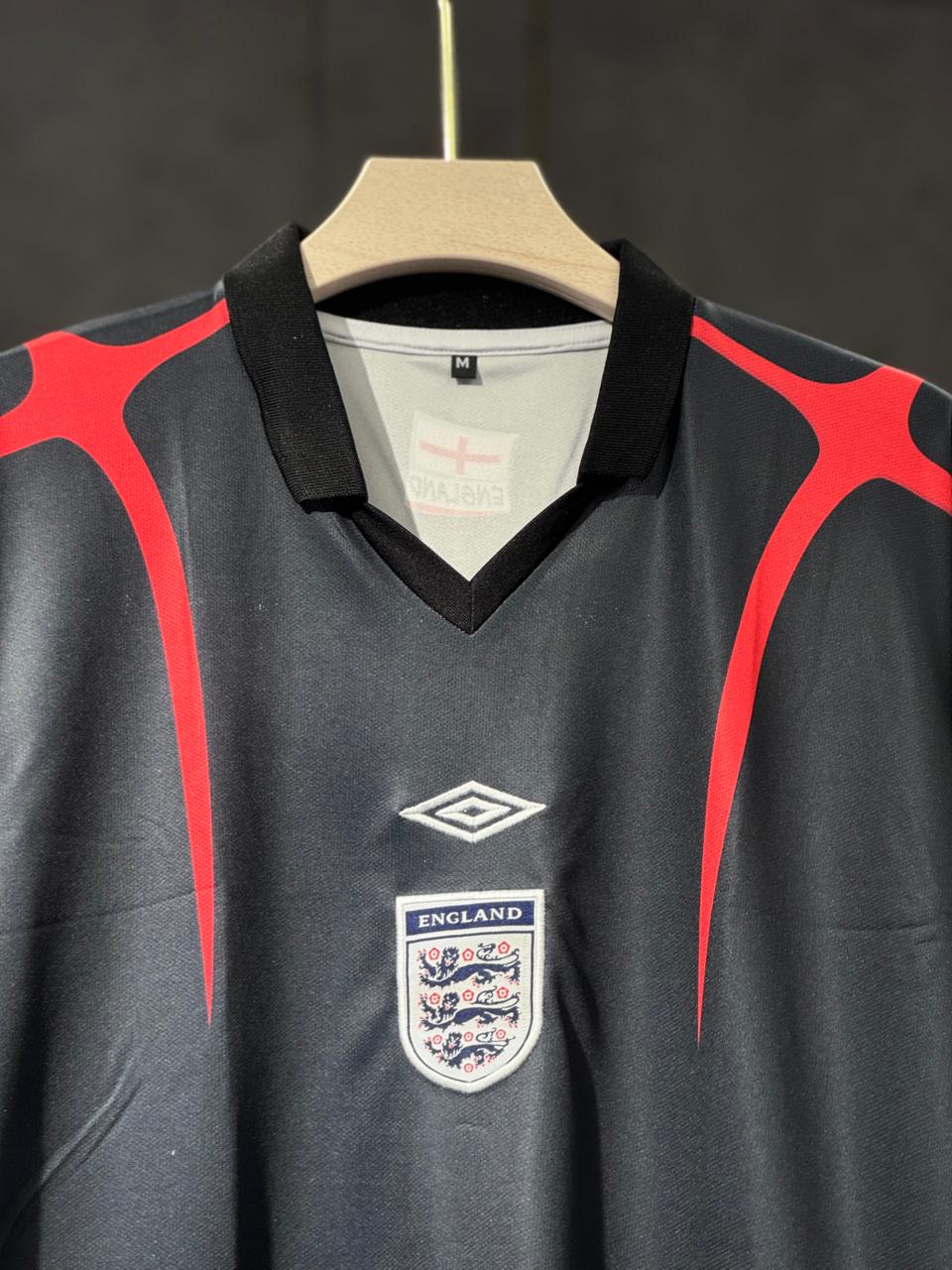 ENGLAND BECKHAM EMBROIDERY POLO FIVE SLEEV