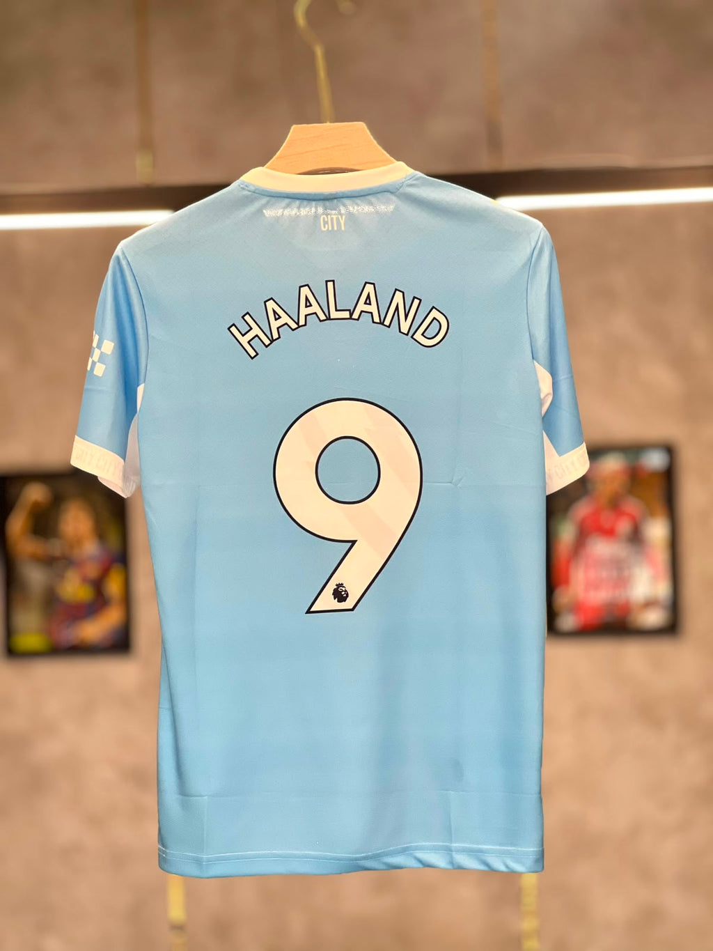 MANCHESTER CITY HAALAND 26/27 HOME KIT EMBROIDERY PREMIUM QUALITY KIT