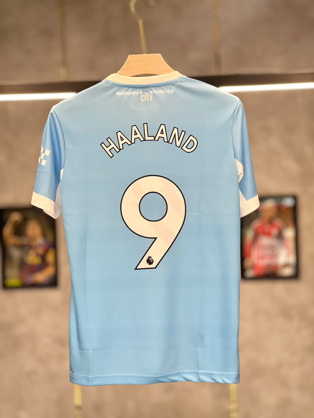 MANCHESTER CITY HAALAND 26/27 HOME KIT EMBROIDERY PREMIUM QUALITY KIT