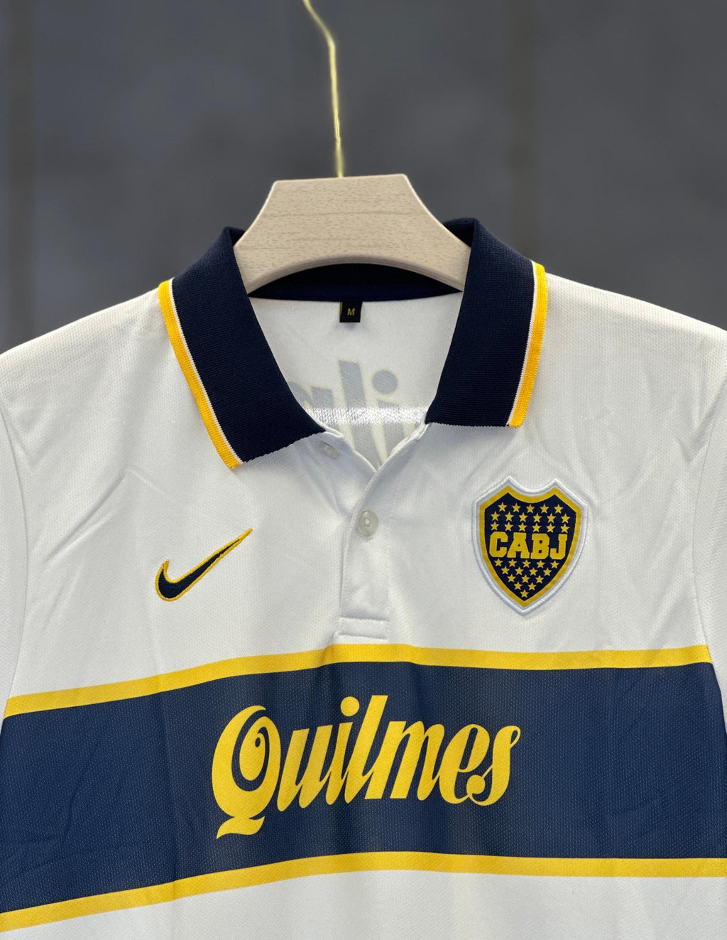 BOCA JUNIOR POLO MARADONA EMBROIDERY PREMIUM QUALITY🔥