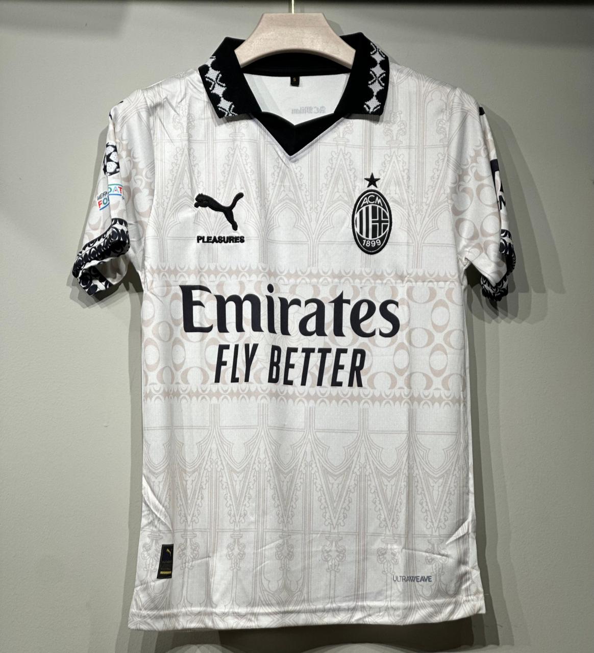 AC MILAN 2023/24 AWAY RAFA LEAO POLO PREMIUM QUALITY EMBROIDERY🔥🔥