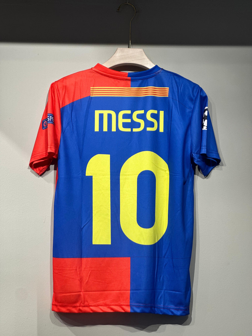 BARCELONA 2009 HOME HALF EMBROIDERY