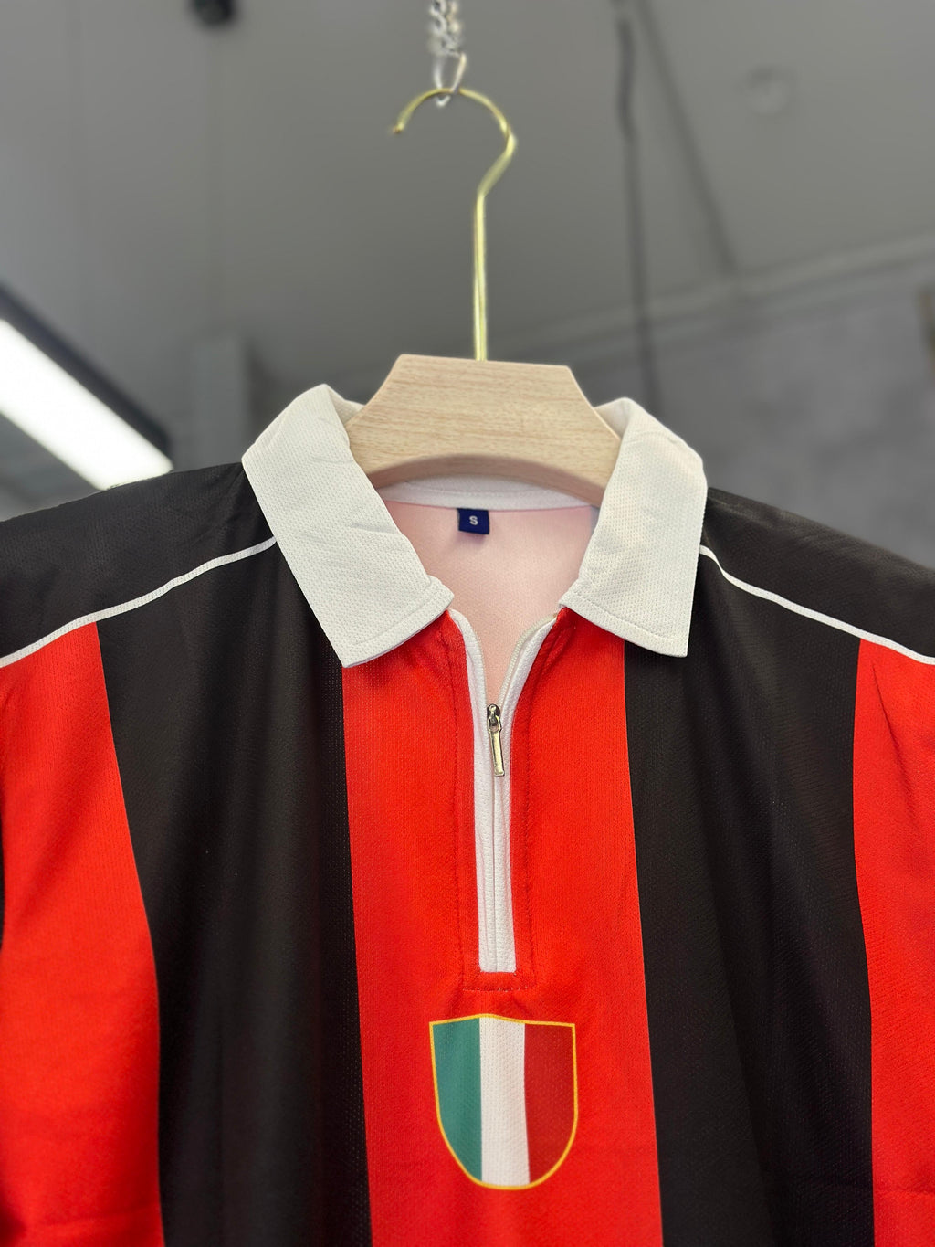 ITALIA POLO ZIP PREMIUM QUALITY 🔥🔥 FIVE SLEEVE